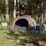 2 person quick opening gray and orange camping tent by vidaXL, tents - Ref: Foro24-4004163, Price: 57,41 €, Discount: %