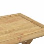 Mesa plegable de jardín de bambú 45x45x45 cm de vidaXL, Mesas de jardín - Ref: Foro24-365877, Precio: 43,64 €, Descuento: %