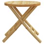 Mesa plegable de jardín de bambú Ø45x45 cm de vidaXL, Mesas de jardín - Ref: Foro24-365880, Precio: 47,25 €, Descuento: %