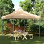 Pop-Up folding party tent beige 292x292x315 cm by vidaXL, Tents and gazebos - Ref: Foro24-4004914, Price: 109,70 €, Discount: %