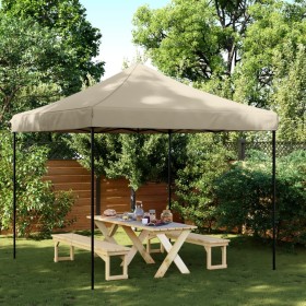 Taupefarbenes Pop-Up-Faltpartyzelt 292 x 292 x 315 cm von vidaXL, Zelte und Pavillons - Ref: Foro24-4004916, Preis: 105,99 €,...