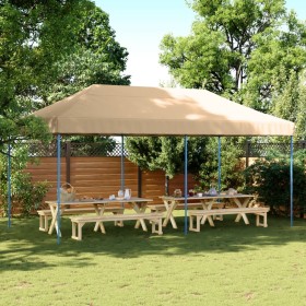 Pop-Up Faltpartyzelt Beige 580x292x315 cm von vidaXL, Zelte und Pavillons - Ref: Foro24-4004935, Preis: 158,99 €, Rabatt: %