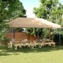 Pop-Up folding party tent beige 580x292x315 cm by vidaXL, Tents and gazebos - Ref: Foro24-4004935, Price: 158,18 €, Discount: %