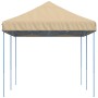 Pop-Up folding party tent beige 580x292x315 cm by vidaXL, Tents and gazebos - Ref: Foro24-4004935, Price: 158,18 €, Discount: %