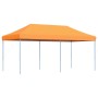 Tienda de fiesta plegable Pop-Up naranja 580x292x315 cm de vidaXL, Carpas y cenadores - Ref: Foro24-4004937, Precio: 194,34 €...