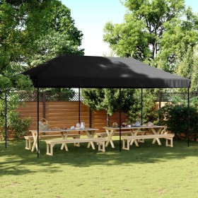 Schwarzes Pop-Up-Faltpartyzelt 580x292x315 cm von vidaXL, Zelte und Pavillons - Ref: Foro24-4004942, Preis: 181,34 €, Rabatt: %