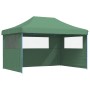 Tienda de fiesta plegable Pop-Up con 3 paredes laterales verde de vidaXL, Carpas y cenadores - Ref: Foro24-4004968, Precio: 1...