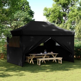 Pop-Up Folding Party Tent with 4 Black Side Walls by vidaXL, Tents and gazebos - Ref: Foro24-4004982, Price: 188,99 €, Discou...