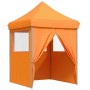 Pop-Up Faltpartyzelt 4 Seitenwände Orange von vidaXL, Zelte und Pavillons - Ref: Foro24-4005001, Preis: 158,17 €, Rabatt: %