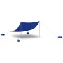 Beach awning with blue sand anchors 304x300 cm by vidaXL, tents - Ref: Foro24-4008644, Price: 93,99 €, Discount: %