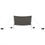 Strandmarkise mit grauen Sandankern 304x300 cm von vidaXL, Zelte - Ref: Foro24-4008646, Preis: 93,99 €, Rabatt: %