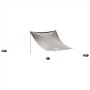 Toldo de playa con anclas de arena gris 304x300 cm de vidaXL, Tiendas de campaña - Ref: Foro24-4008646, Precio: 93,99 €, Desc...