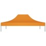 Techo de carpa para celebraciones naranja 4,5x3 m 270 g/m² de vidaXL, Cubiertas para carpas y cenadores - Ref: Foro24-315368,...