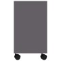 Mesa auxiliar de madera de ingeniería gris 70x35x55 cm de vidaXL, Mesas auxiliares - Ref: Foro24-802122, Precio: 34,06 €, Des...