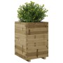 Jardinera madera de pino impregnada 50x50x72,5 cm de vidaXL, Maceteros y jardineras - Ref: Foro24-3282578, Precio: 173,99 €, ...