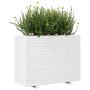 Solid white pine wood planter 90x40x72 cm by vidaXL, Pots and planters - Ref: Foro24-3282635, Price: 232,86 €, Discount: %