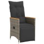 Garden recliners and cushions 2 pcs gray synthetic rattan by vidaXL, Garden chairs - Ref: Foro24-365672, Price: 245,03 €, Dis...