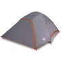 Tienda familiar con cúpula impermeable 6 personas gris naranja de vidaXL, Tiendas de campaña - Ref: Foro24-94725, Precio: 158...