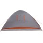 Tienda familiar con cúpula impermeable 6 personas gris naranja de vidaXL, Tiendas de campaña - Ref: Foro24-94725, Precio: 158...