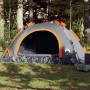 3 person quick opening gray and orange camping tent by vidaXL, tents - Ref: Foro24-4004167, Price: 67,17 €, Discount: %