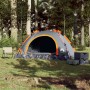 3 person quick opening gray and orange camping tent by vidaXL, tents - Ref: Foro24-4004167, Price: 67,17 €, Discount: %