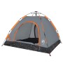 Schnell zu öffnendes Campingzelt in Grau und Orange für 3 Personen von vidaXL, Zelte - Ref: Foro24-4004167, Preis: 67,28 €, R...