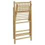 Folding bistro chairs with cushions 2 pcs cream white bamboo by vidaXL, Garden chairs - Ref: Foro24-365871, Price: 125,65 €, ...