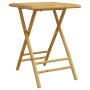 Folding bamboo garden table 55x55x75 cm by vidaXL, Garden tables - Ref: Foro24-365878, Price: 60,62 €, Discount: %