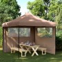 Pop-Up Folding Party Tent with 2 Side Walls Brown by vidaXL, Tents and gazebos - Ref: Foro24-4004925, Price: 135,34 €, Discou...