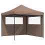 Pop-Up Folding Party Tent with 2 Side Walls Brown by vidaXL, Tents and gazebos - Ref: Foro24-4004925, Price: 135,34 €, Discou...