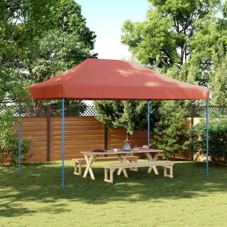 Terracotta Pop-Up Folding Party Tent 440x292x315 cm by vidaXL, Tents and gazebos - Ref: Foro24-4004965, Price: 147,08 €, Disc...