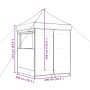 Pop-Up Folding Party Tent 4 Terracotta Side Walls by vidaXL, Tents and gazebos - Ref: Foro24-4005005, Price: 142,99 €, Discou...