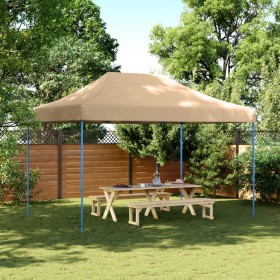 Pop-Up-Faltpartyzelt Beige 410x279x315 cm von vidaXL, Zelte und Pavillons - Ref: Foro24-4005007, Preis: 132,99 €, Rabatt: %