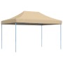 Tienda de fiesta plegable Pop-Up beige 410x279x315 cm de vidaXL, Carpas y cenadores - Ref: Foro24-4005007, Precio: 132,99 €, ...