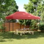 Tienda de fiesta plegable Pop-Up burdeos 410x279x315 cm de vidaXL, Carpas y cenadores - Ref: Foro24-4005011, Precio: 132,04 €...