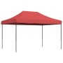 Tienda de fiesta plegable Pop-Up burdeos 410x279x315 cm de vidaXL, Carpas y cenadores - Ref: Foro24-4005011, Precio: 132,04 €...