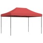 Tienda de fiesta plegable Pop-Up burdeos 410x279x315 cm de vidaXL, Carpas y cenadores - Ref: Foro24-4005011, Precio: 132,04 €...