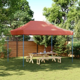 Terracotta Pop-Up Folding Party Tent 410x279x315 cm by vidaXL, Tents and gazebos - Ref: Foro24-4005013, Price: 132,99 €, Disc...