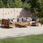 Gartensofa-Set mit Kissen 8-teilig aus massivem Akazienholz von vidaXL, Gartensets - Ref: Foro24-3214866, Preis: 1,00 €, Raba...