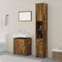 3-piece bathroom furniture set smoked oak plywood by vidaXL, Bathroom furniture - Ref: Foro24-3152716, Price: 132,71 €, Disco...