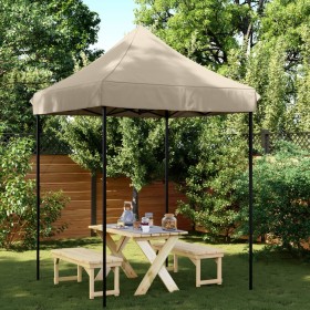 Pop-Up taupe folding party tent 200x200x306 cm by vidaXL, Tents and gazebos - Ref: Foro24-4004986, Price: 86,60 €, Discount: %