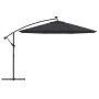 Cantilever parasol with black LED lights 350 cm by vidaXL, Umbrellas - Ref: Foro24-313784, Price: 157,84 €, Discount: %