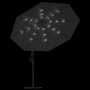 Cantilever parasol with black LED lights 350 cm by vidaXL, Umbrellas - Ref: Foro24-313784, Price: 157,84 €, Discount: %