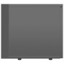 Glossy gray plywood TV cabinet 80x34x30 cm by vidaXL, TV Furniture - Ref: Foro24-801867, Price: 51,10 €, Discount: %