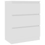 White plywood sideboard 60x35x76 cm by vidaXL, Sideboards - Ref: Foro24-801382, Price: 79,10 €, Discount: %