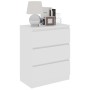 White plywood sideboard 60x35x76 cm by vidaXL, Sideboards - Ref: Foro24-801382, Price: 79,10 €, Discount: %