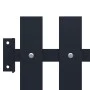 Anthracite powder coated steel fence panel 170.5x100 cm by vidaXL, fence panels - Ref: Foro24-146476, Price: 159,16 €, Discou...