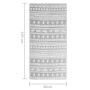 Gray PP outdoor rug 80x150 cm by vidaXL, Outdoor protectors - Ref: Foro24-316968, Price: 20,58 €, Discount: %