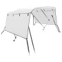 Toldo bimini 3 arcos con paredes laterales 183x(137-152)x137 cm de vidaXL, Cubiertas para almacenamiento de barcas - Ref: For...