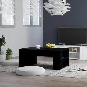 Black plywood coffee table 100x60x42 cm by vidaXL, Coffee table - Ref: Foro24-802112, Price: 57,99 €, Discount: %